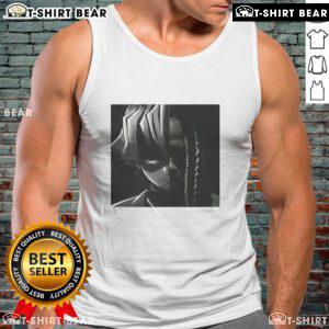 Awesome Zenitsu X Von Big Face Tank Top featuring vibrant colors and bold graphics, perfect for anime fans.