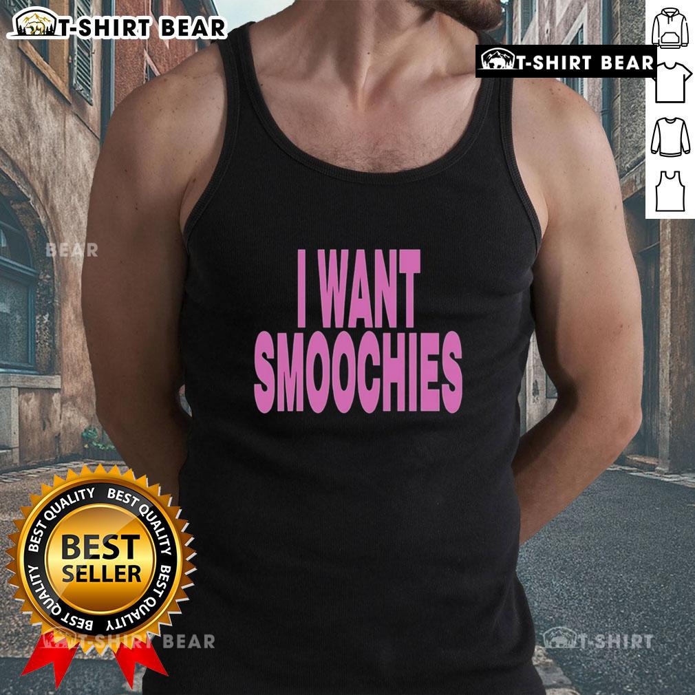 Good I Want Smoochies Tank Top in vibrant colors, perfect for casual summer outfits and expressing love.