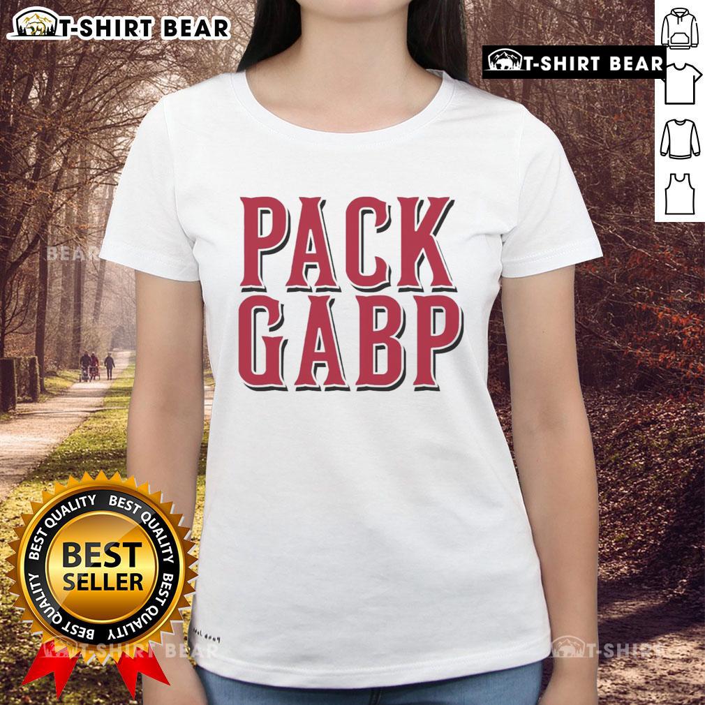 Happy Pack Gabp Ladies Tee in vibrant colors, showcasing a stylish design perfect for casual wear.