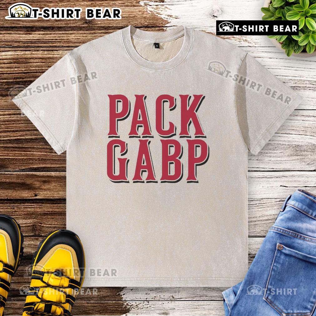 Happy Pack Gabp Washed T-Shirt in vibrant colors, showcasing a casual and stylish design for everyday wear.