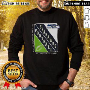 Hot Seattle Seahawks NFL Established 1976 Starter sweatshirt in vibrant colors, perfect for fans and cozy game days.
