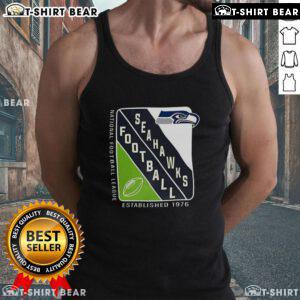Hot Seattle Seahawks tank top showcasing NFL style, established 1976, perfect for fans of the National Football League.