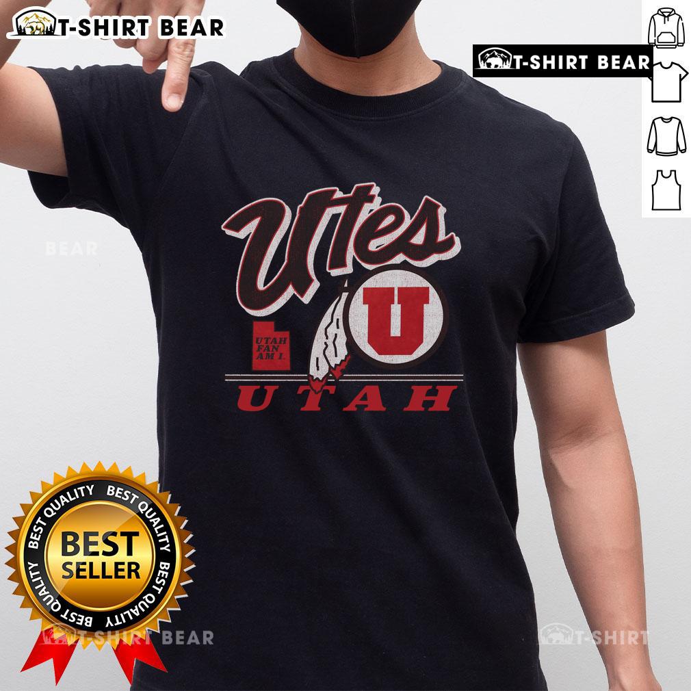 Hot Utah Utes Fly By Vintage T-Shirt featuring bold graphics and a stylish retro design for fans of Utah Utes football.