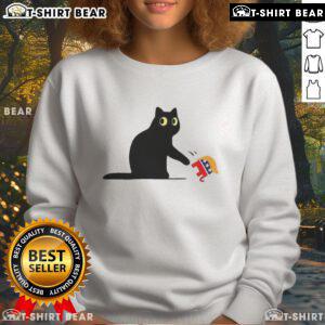 Nice Cat Ladies sweatshirt featuring Kamala Harris and Donald Trump designs, perfect for political fashion enthusiasts.