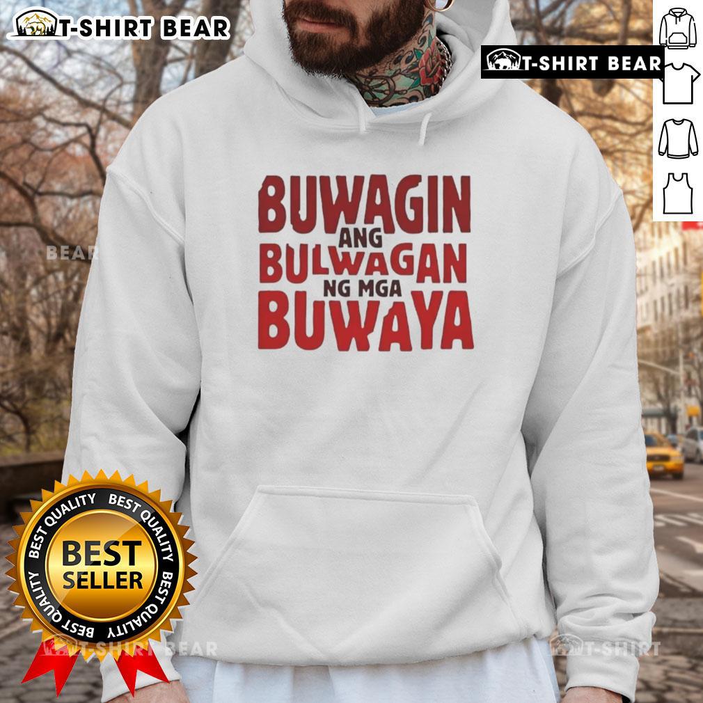 Official Buwagin Bulwagan Ang Ng Mga Buwaya Hoodie featuring unique design and vibrant colors for stylish comfort.