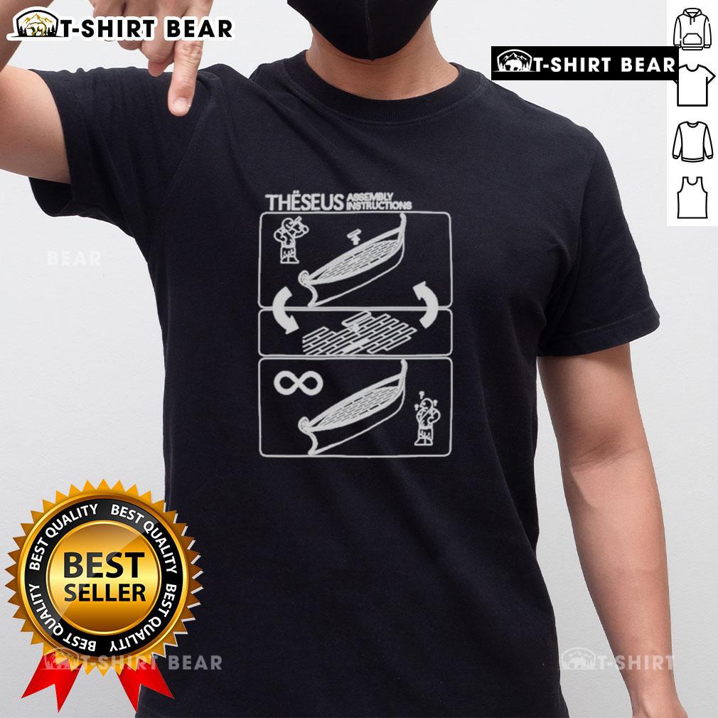 Alt Text: Official Distractible The Theseus 2025 T-Shirt featuring unique design and vibrant colors, perfect for fans.