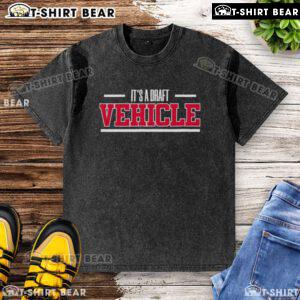 Official It's A Draft Vehicle Washed T-Shirt featuring a stylish design, perfect for casual wear and automotive enthusiasts.