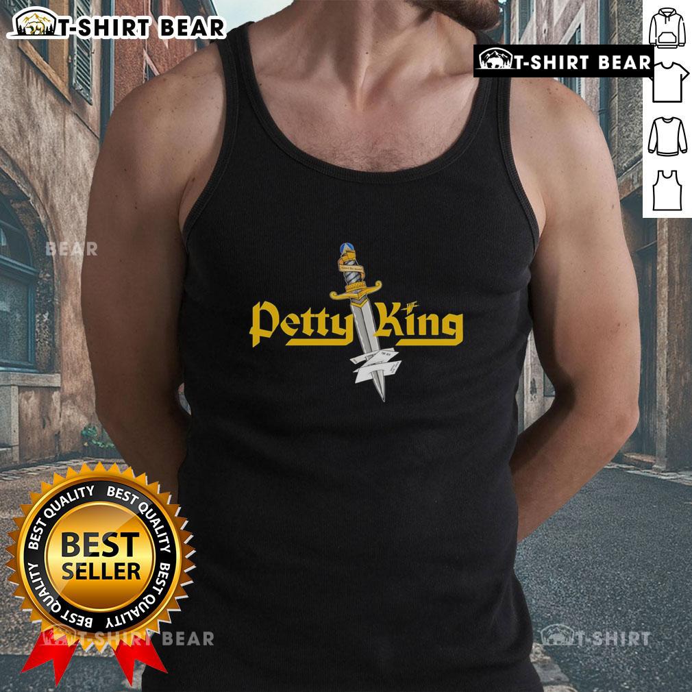 Official Petty King Knife logo tank top featuring a stylish design perfect for casual wear and knife enthusiasts.