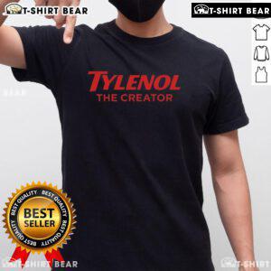 Alt Text: Official Tylenol The Creator T-Shirt featuring vibrant graphics and a stylish design, perfect for fans of the artist.
