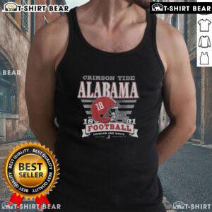 Pretty Alabama Crimson Tide Stripe Splash Tank Top featuring vibrant stripes, perfect for game day and casual wear.