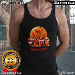 Pretty Washington Commanders Happy Halloween NFL tank top featuring festive design and team colors for fans.