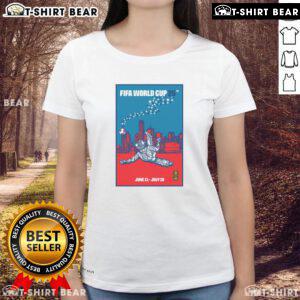 Top FIFA World Cup 2026 Dallas Cowboys ladies tee featuring a bicycle kick design, perfect for fans and stylish wear.