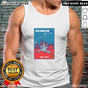 Top FIFA World Cup 2026 Dallas Cowboys bicycle kick tank top design featuring vibrant graphics and sporty style.