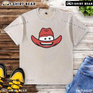 Top Lightning McLean Hat and Washed T-Shirt featuring vibrant graphics, perfect for fans and casual wear enthusiasts.