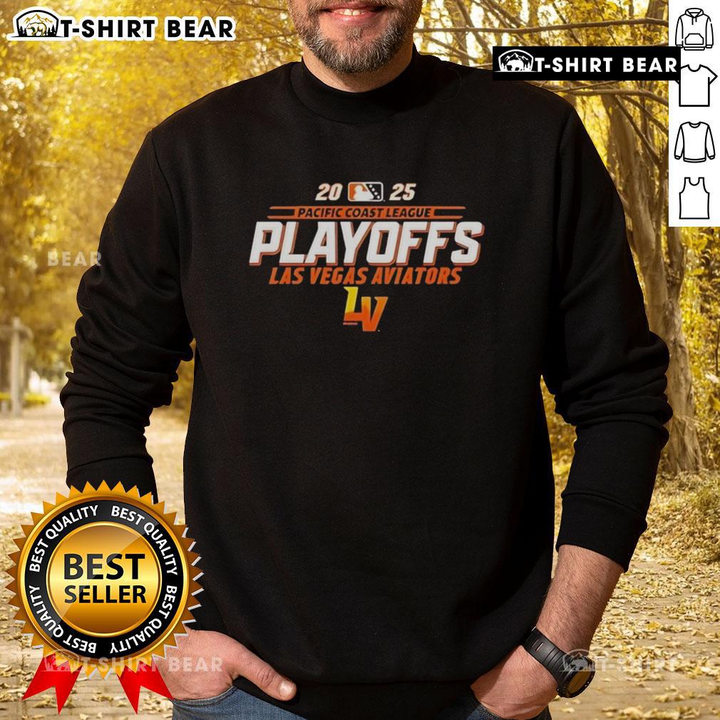 Las Vegas Aviators sweatshirt for the Top MLB 2025 Pacific Coast League Playoffs, showcasing team spirit and style.