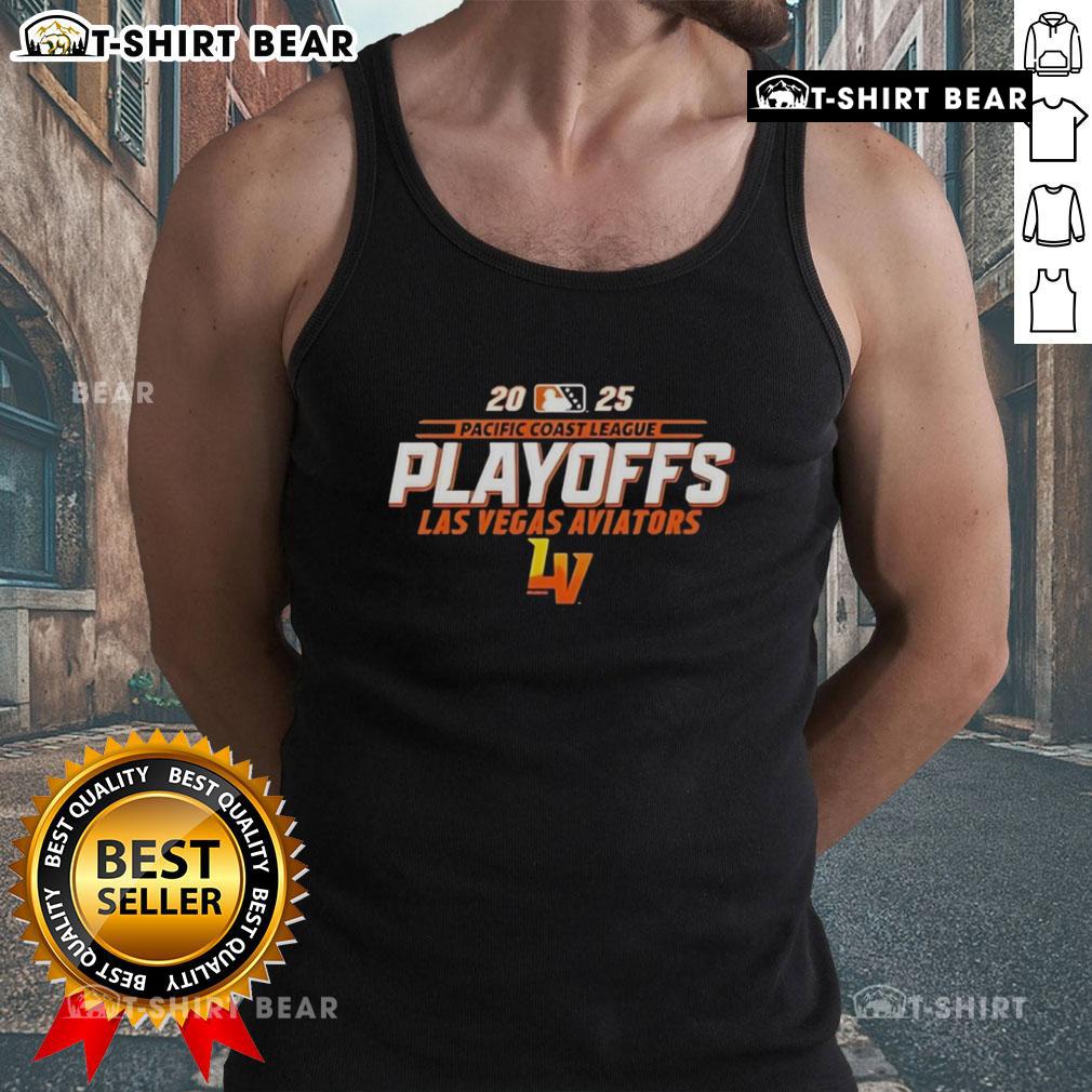 Las Vegas Aviators tank top for the 2025 Pacific Coast League playoffs, showcasing team pride and style.