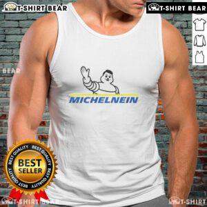 Top Michelnein logo tank top featuring a stylish design perfect for casual wear and summer fashion.