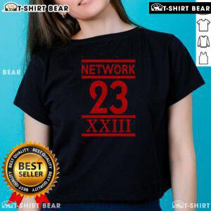 Top Network 23 XXIII Ladies Tee featuring a stylish design, perfect for casual wear and showcasing team spirit.