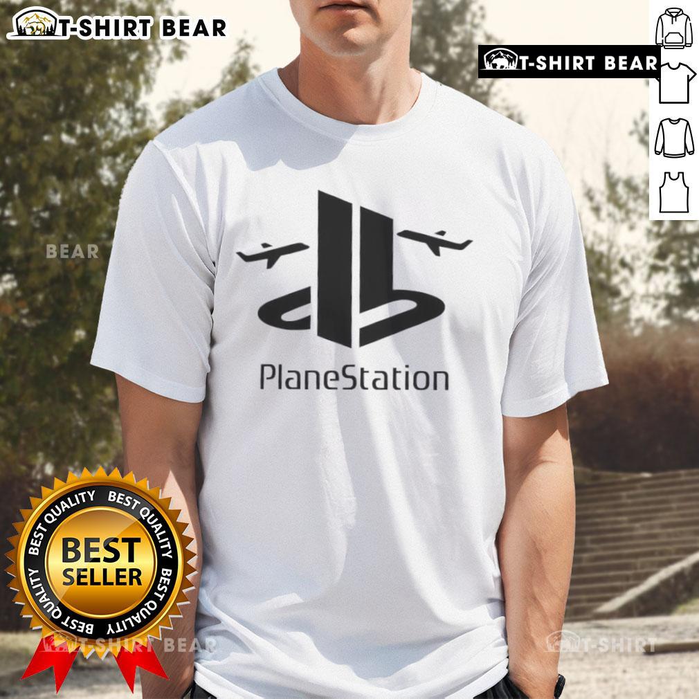 Top Planestation September 11 attacks T-shirt featuring a patriotic design honoring first responders and remembrance.