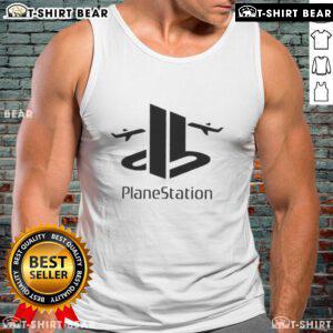 Top Plane Station September 11 attacks tank top featuring a powerful tribute design honoring the resilience of heroes.
