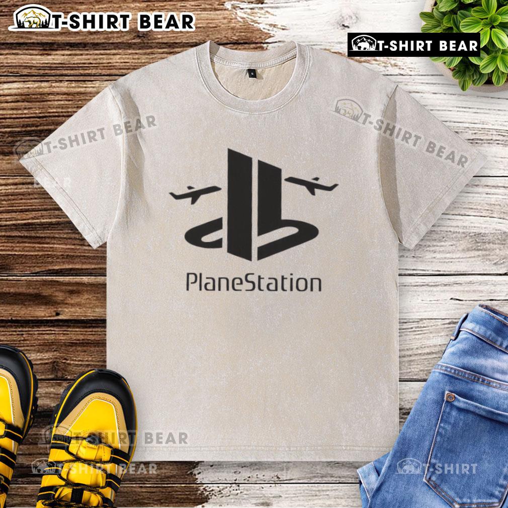 Top Plane Station September 11 attacks washed T-shirt featuring a tribute design and historical significance.