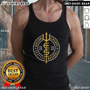 2025 Top Seattle Mariners Division Champs baseball tank top showcasing team pride and vibrant design for fans.