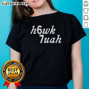 Awesome Hawk Tuah 67 Ladies Tee in vibrant colors, perfect for casual wear and showcasing unique style.