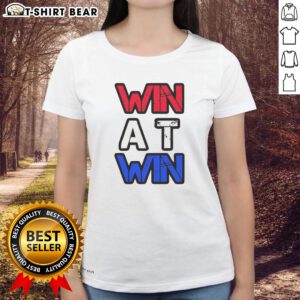 Awesome Win At Win Ladies Tee in vibrant colors, perfect for casual wear and showcasing your winning spirit.