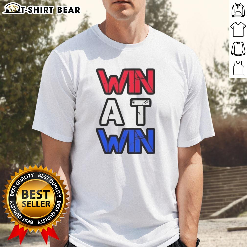 Awesome Win At Win T-Shirt featuring bold graphics and vibrant colors, perfect for celebrating victories in style.