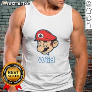 Stylish Hot Mario Bros Wii smoking tank top featuring iconic characters, perfect for gaming fans and summer wear.