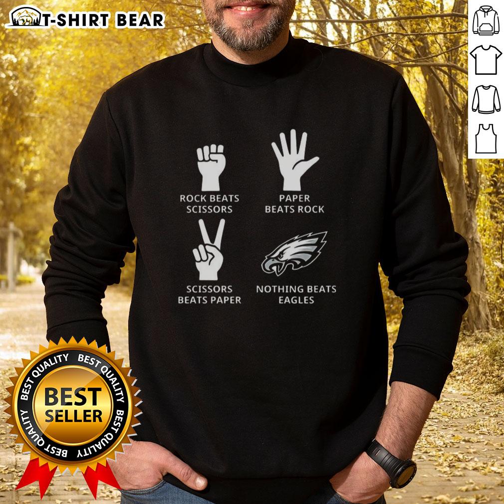 Alt Text: Hot Philadelphia Eagles football logo sweatshirt featuring vibrant colors and stylish design perfect for fans.