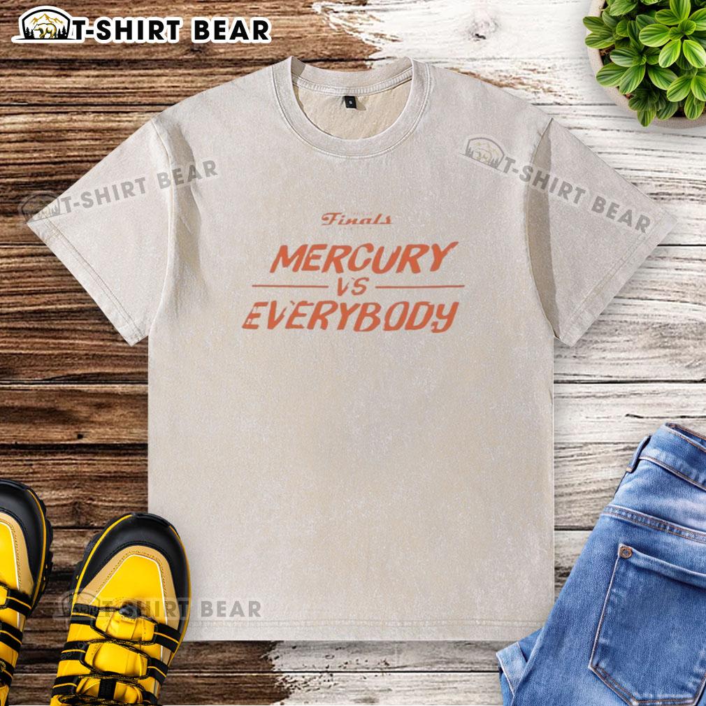 Hot Phoenix Mercury 'This Is Finals' washed t-shirt for WNBA Finals 2025, featuring vibrant team graphics and stylish design.