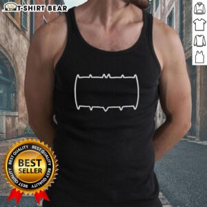 Stylish Nice Absolute Batman Logo Tank Top featuring a bold Batman emblem for fans of comic-inspired fashion.