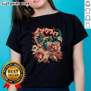 Nice InkWeen spooky squid ink Halloween anime ghost pumpkin tee for gamers, perfect for Halloween festivities.