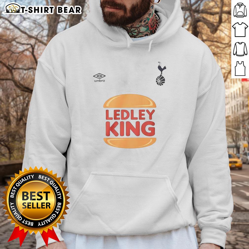 Nice Tottenham Hotspur X Ledley King hamburger hoodie featuring stylish design and team colors for fans.