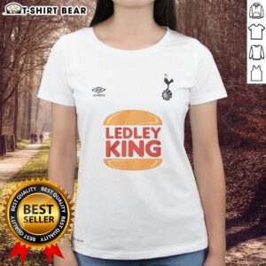 Alt Text: Nice Tottenham Hotspur X Ledley King ladies tee featuring stylish design and vibrant team colors for fans.