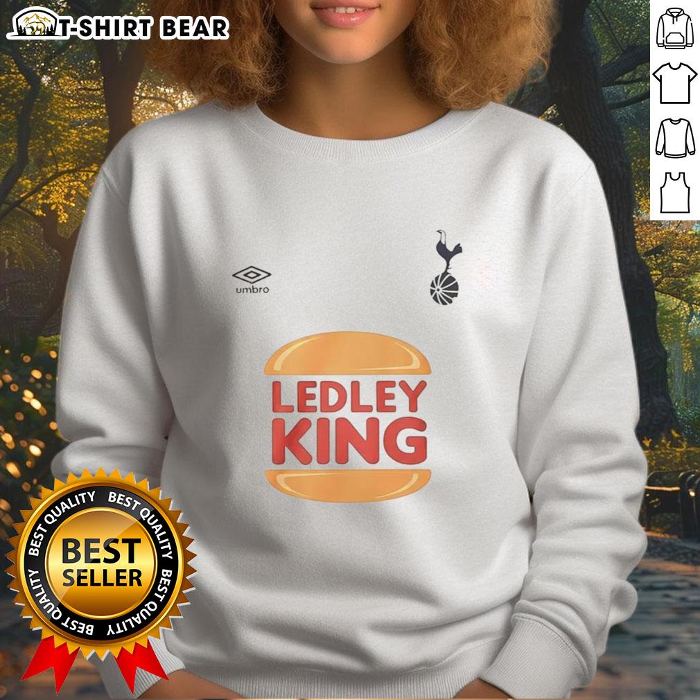 Nice Tottenham Hotspur X Ledley King Hamburger Sweatshirt featuring a stylish design for Spurs fans.