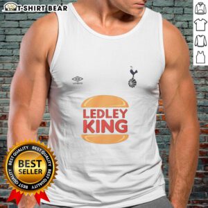 Nice Tottenham Hotspur X Ledley King hamburger tank top featuring club colors and iconic design for fans.