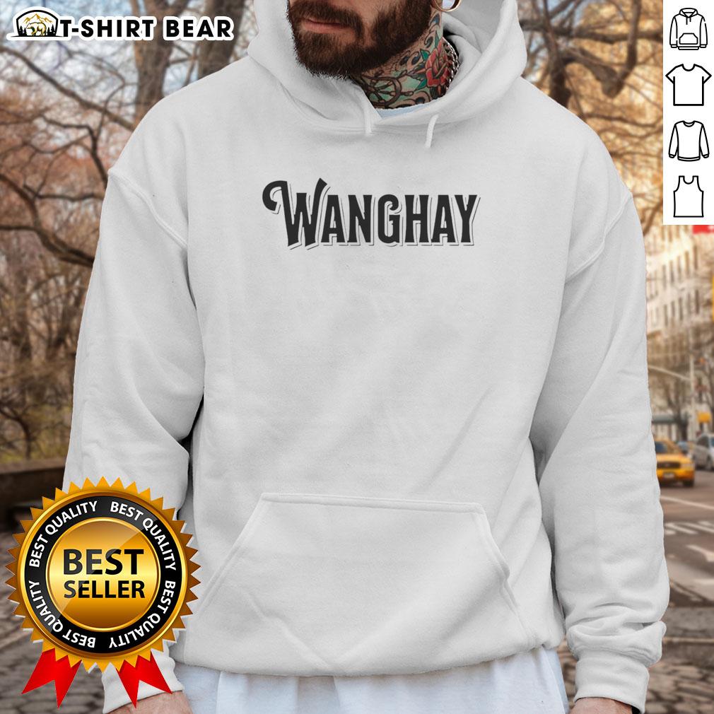 Trendy Nice Wanghaf TikTok viral Wanghay hoodie displayed on a model, showcasing stylish streetwear fashion.