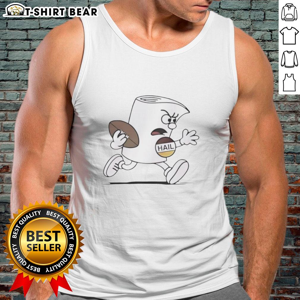 Official Bill Croskey Merritt Washington Commanders Hail tank top, showcasing team spirit and vibrant design for fans.