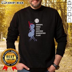 Original Philadelphia Phillies Baseball sweatshirt featuring a playful Rubbertree plant design.
