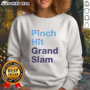 Original Pinch Hit Grand Slam sweatshirt for baseball lovers, featuring a stylish design perfect for casual wear.