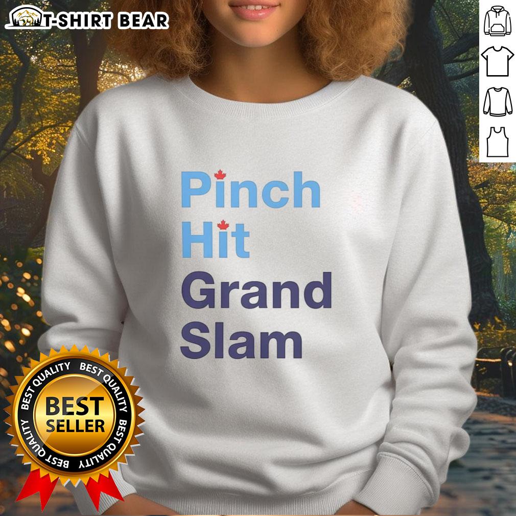 Original Pinch Hit Grand Slam sweatshirt for baseball lovers, featuring a stylish design perfect for casual wear.