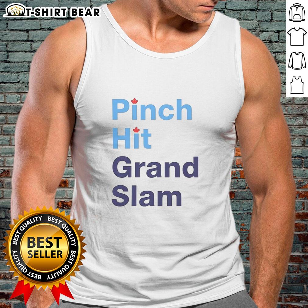 Original Pinch Hit Grand Slam Baseball Lover Tank Top featuring a stylish design for passionate baseball fans.