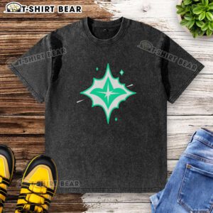 Alt Text: Original White Lily Cookie Run Kingdom washed t-shirt featuring vibrant graphics of the beloved character.