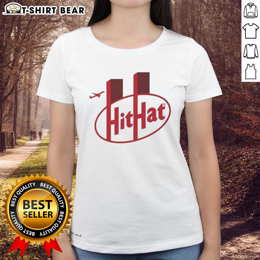 Premium Hithat 911 Logo Ladies Tee featuring a stylish design, perfect for casual wear and fashion enthusiasts.