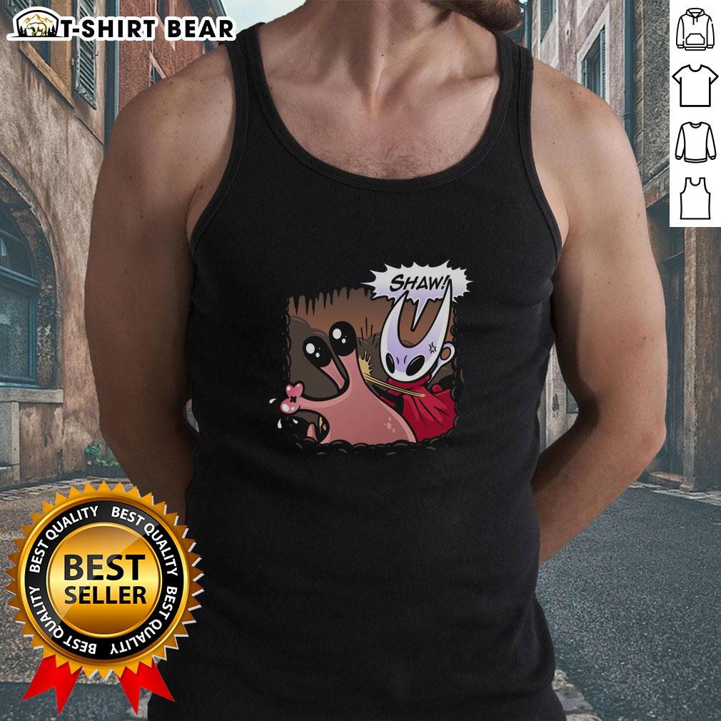Pretty Hollow Knight Silksong Nuu Slap Tank Top featuring vibrant artwork and a stylish design for fans of the game.