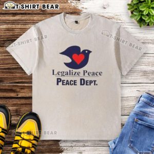 Pretty Legalize Peace Dove T-Shirt featuring a serene dove design promoting love and harmony.
