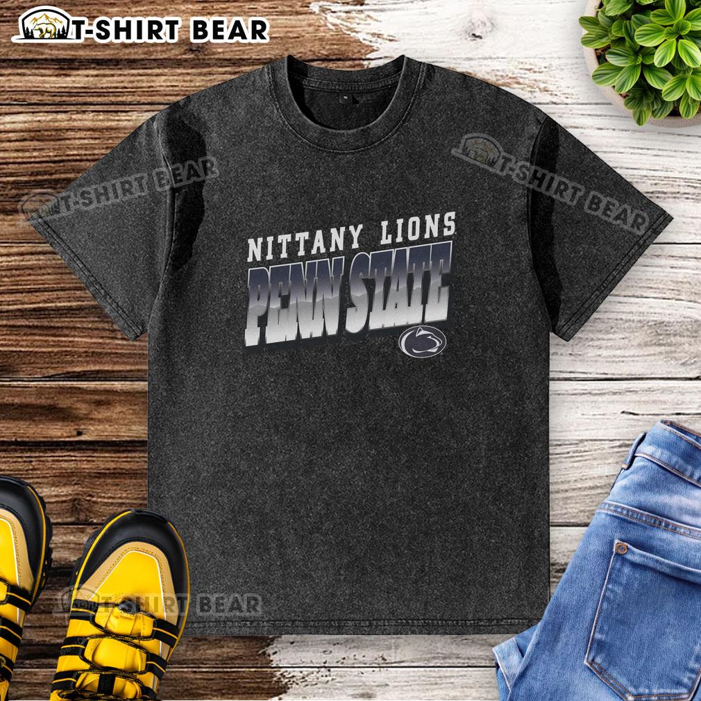 Pretty Premium Penn State Nittany Lions polished washed t-shirt in blue, perfect for game day and casual wear.