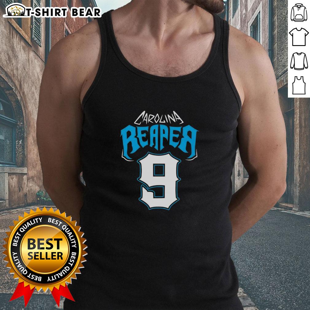 Top Carolina Reaper 9 tank top featuring a bold design, perfect for spice lovers and casual summer wear.